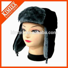 China manufacture design your own wholesale faux winter fur hat